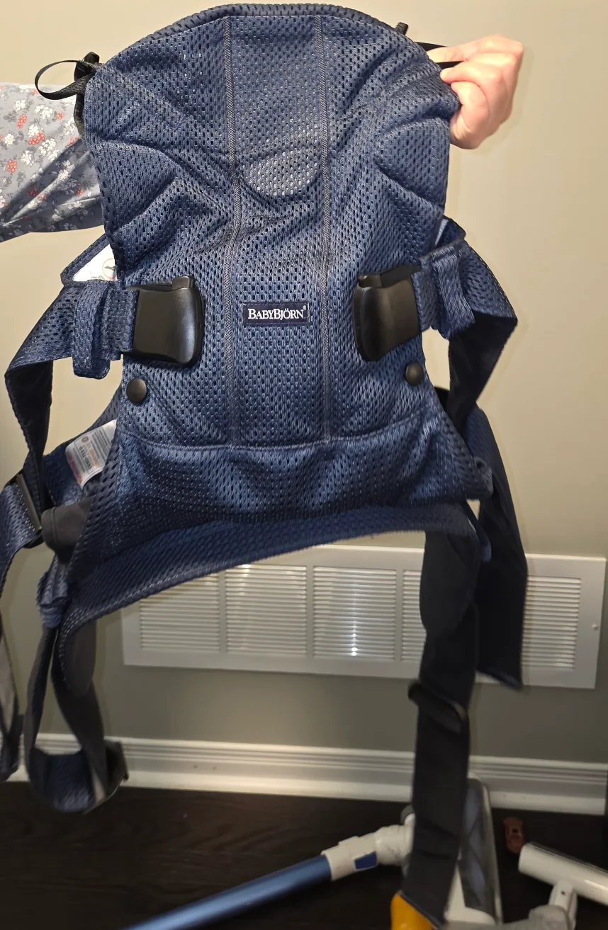 Baby Bjorn Baby Carrier One Air (Mesh) - Blue image indicator(6)