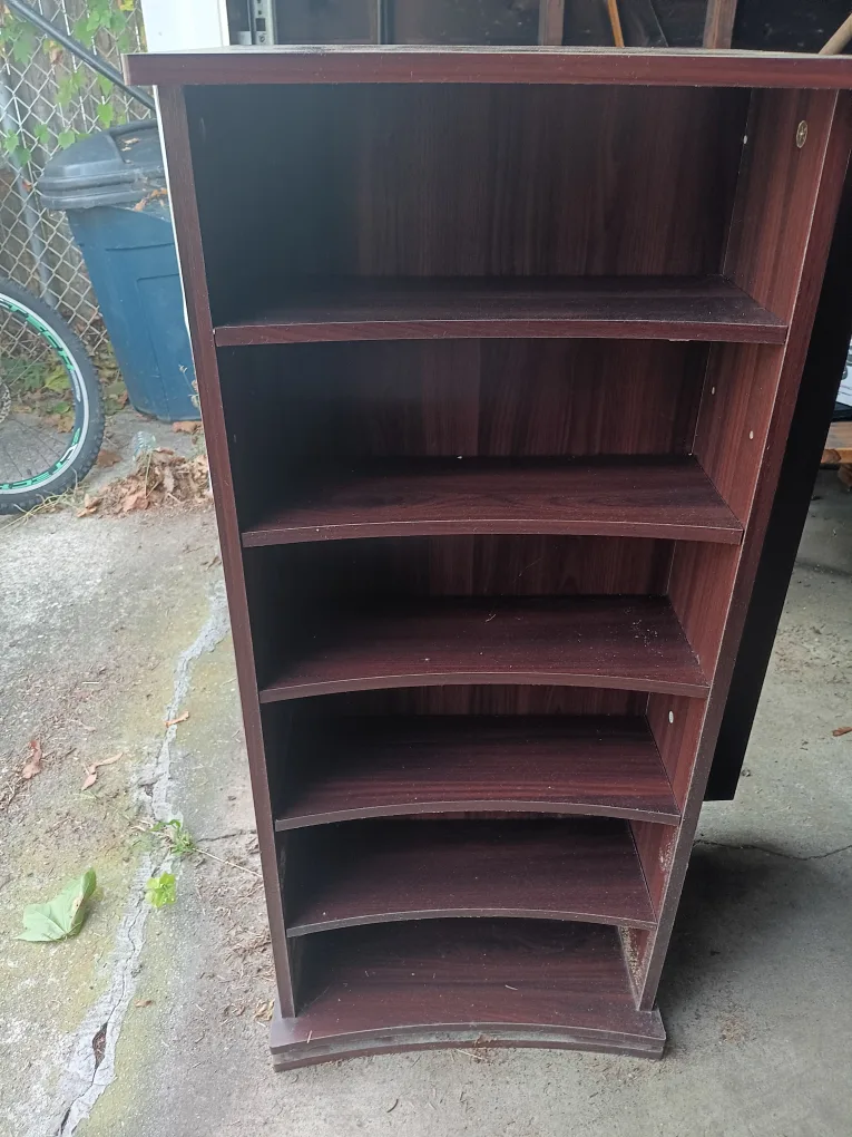 Brown Wood Shelf image indicator(2)