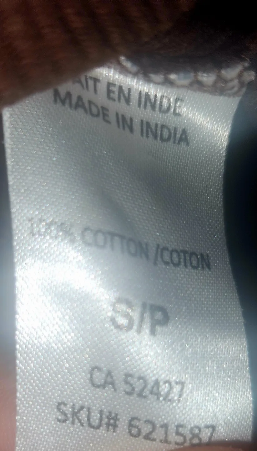 NWD New Woman Design Brown Copper Embellished Tank Top S image indicator(2)