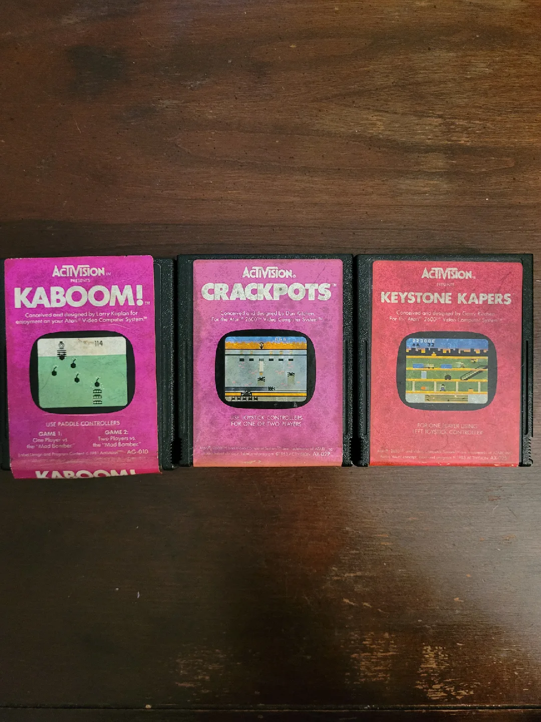 Atari2600 and Coleco Vision games image indicator(5)