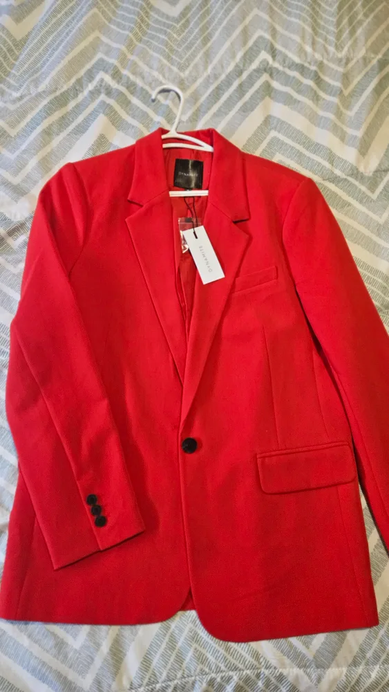 Dynamite Red Blazer - New With Tags