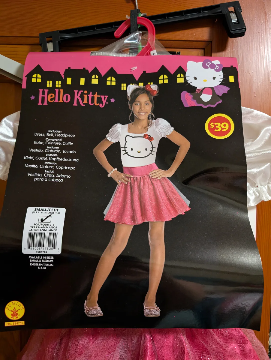 Hello Kitty Costume - Size Small med and large image indicator(6)