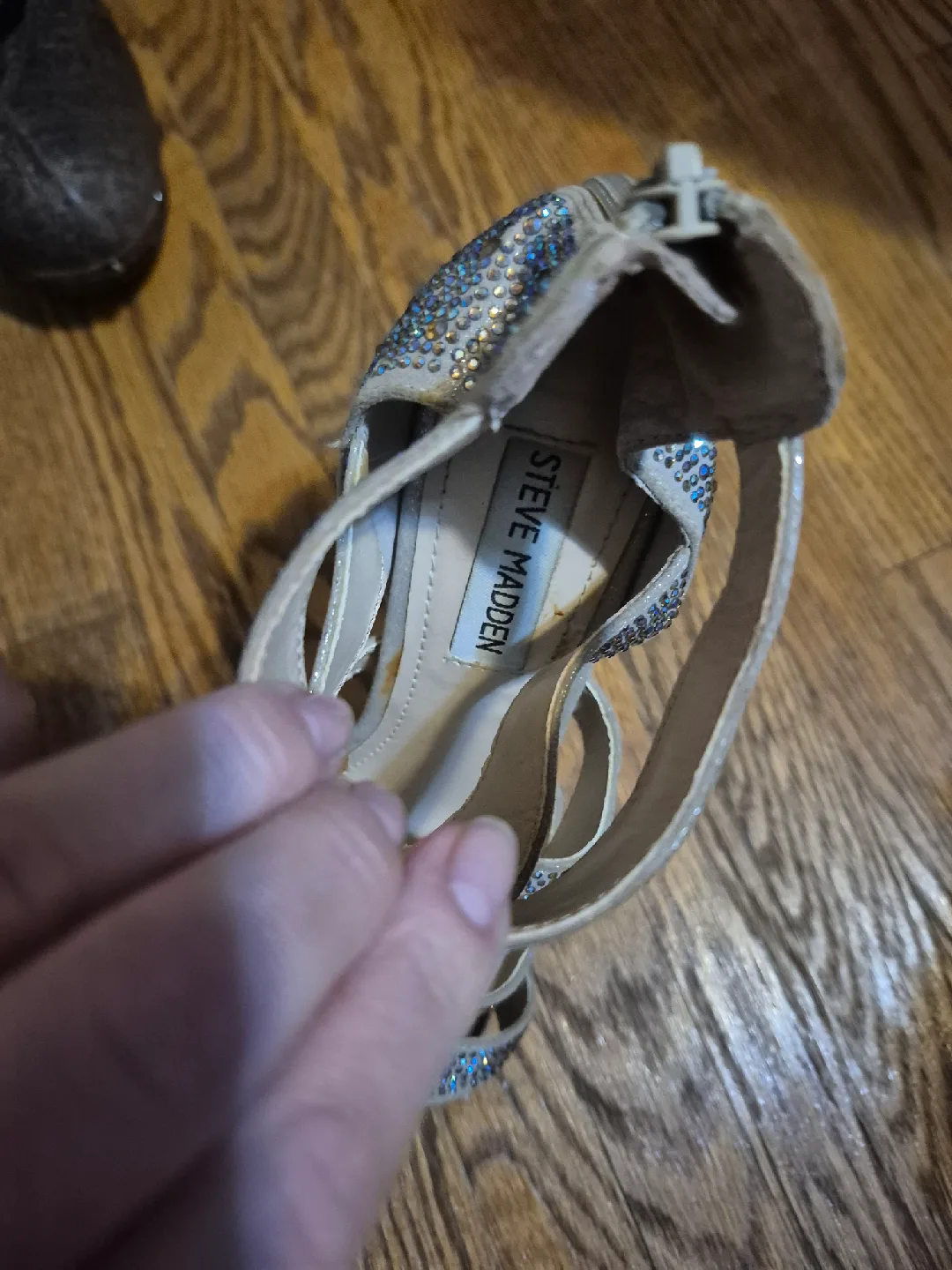 Steve Madden Rhinestone Heels - Size 8 image indicator(2)