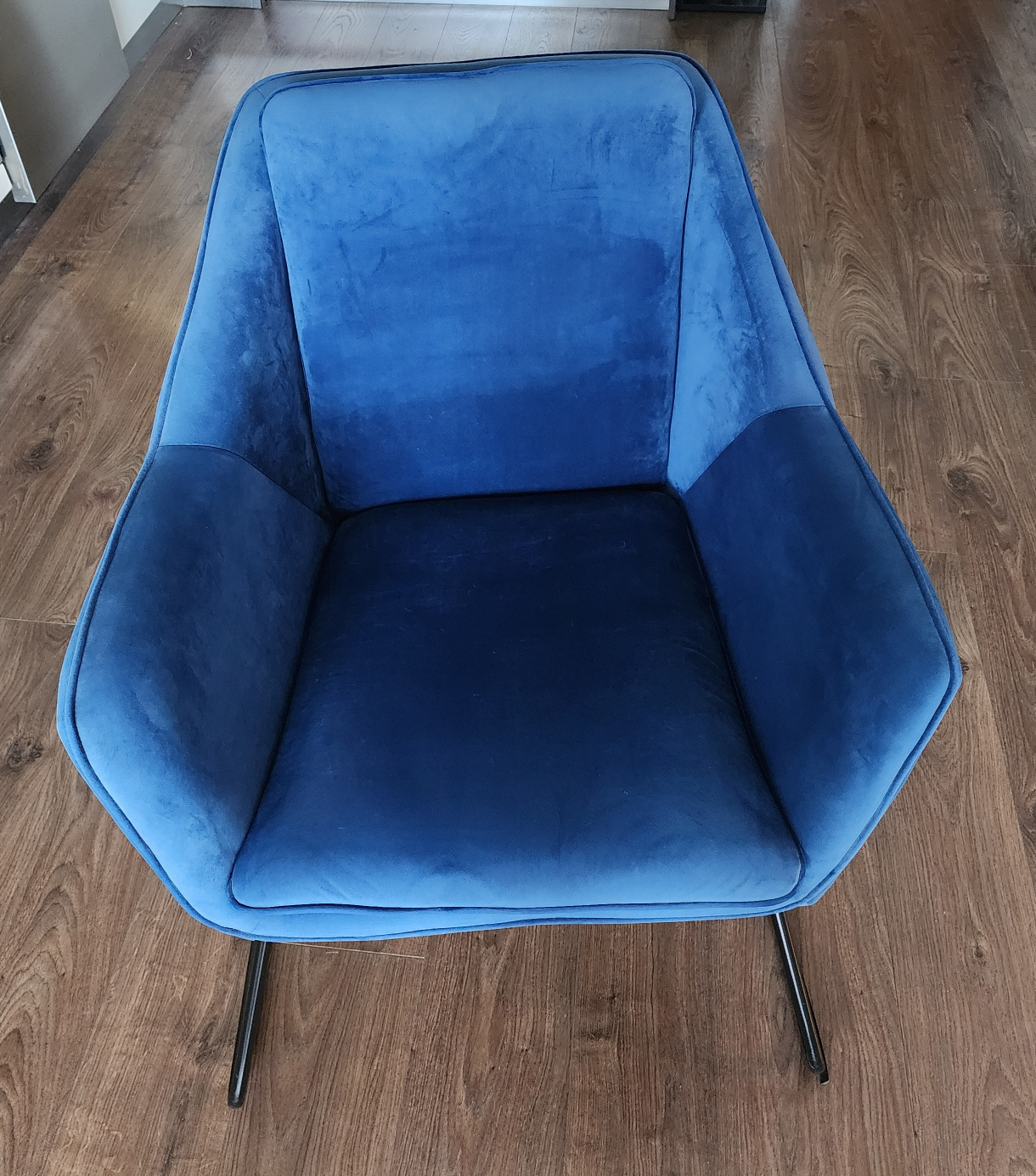 Structube Rainer Armchair in Dark Blue - photo 4