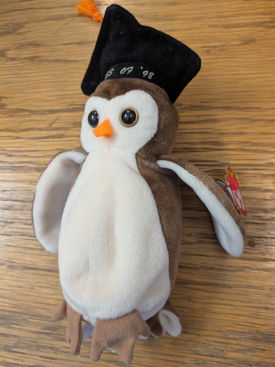 Wise the owl beanie baby - photo 3