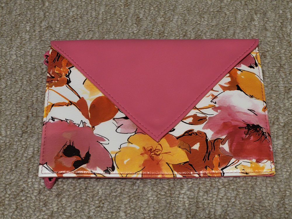 Shiseido Floral Clutch Bag