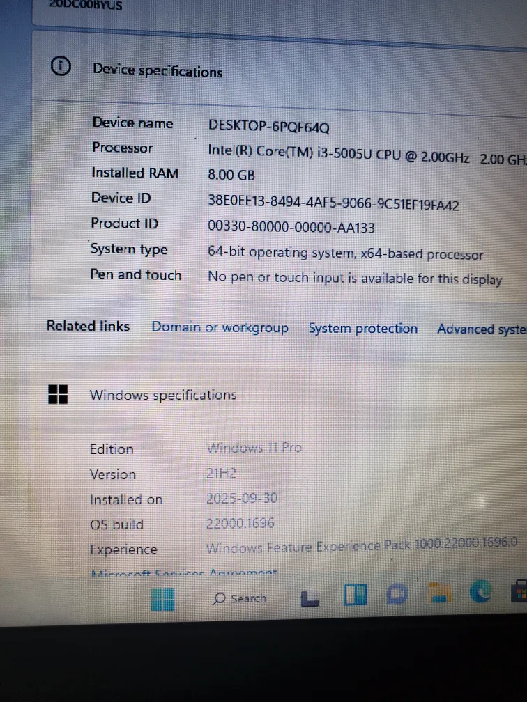 14inch i3 5th gen Lenovo ThinkPad E450 Laptop image indicator(7)