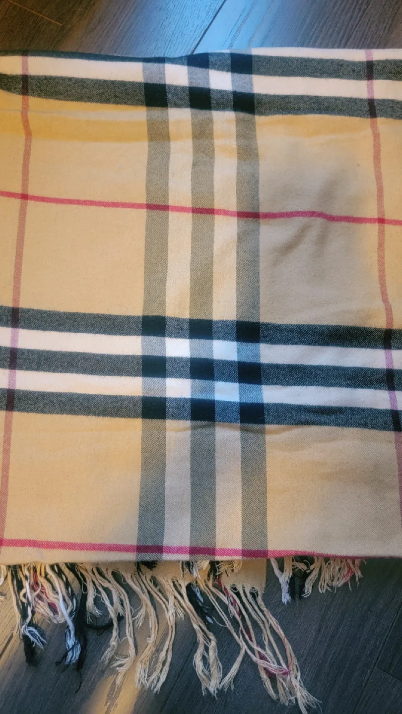 Authentic Burberry Scarf - 100% Cashmere thumbnail