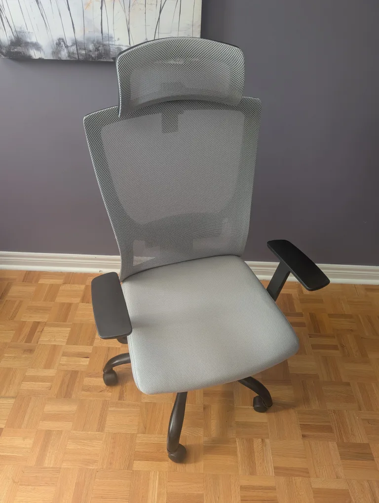 Ergonomic Mesh Office Chair - Grey