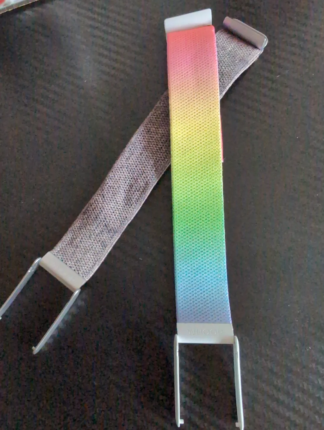 WHOOP SuperKnit 4.0 Bands - Heather Lilac & Rainbow Spectrum image indicator(2)