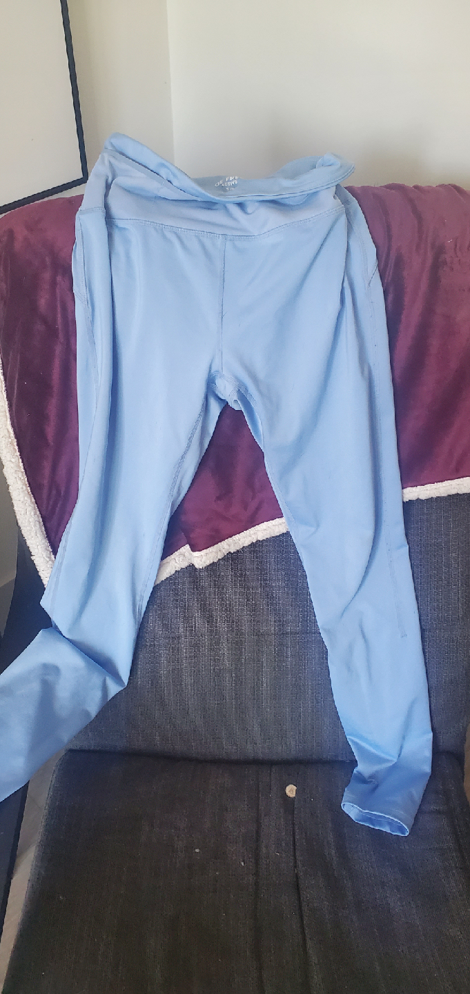 Athletic Works Light Blue Leggings