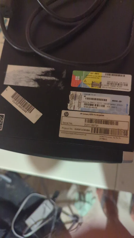 HP Compaq 6005 Pro Microtower Desktop PC image indicator(3)