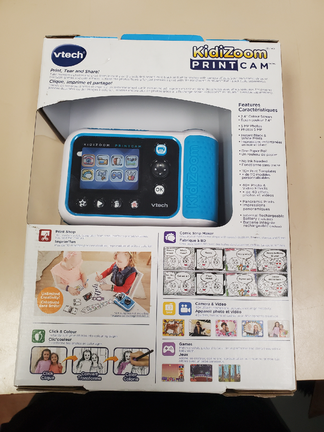 VTech KidiZoom PrintCam - Kids Camera - photo 2