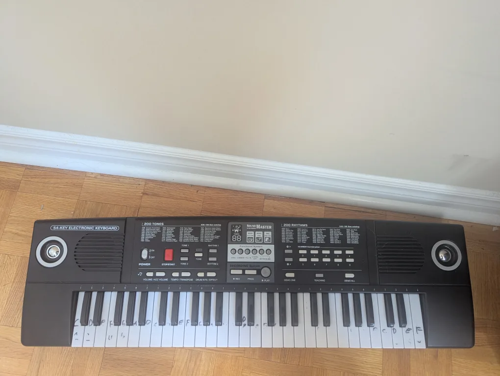 Sound Master 54-Key Electronic Keyboard
