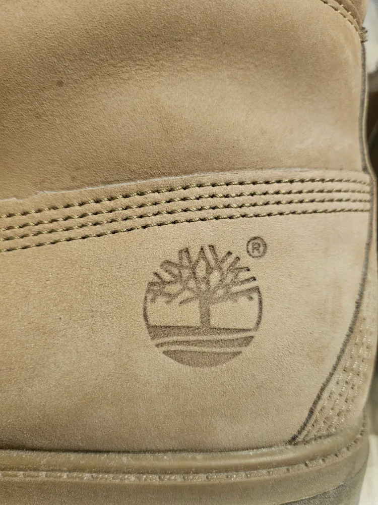 Beige Timberland men's boots 9 US or 44 EU image indicator(3)