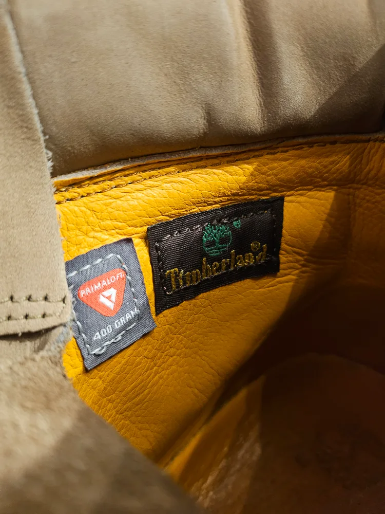 Beige Timberland men's boots 9 US or 44 EU image indicator(4)