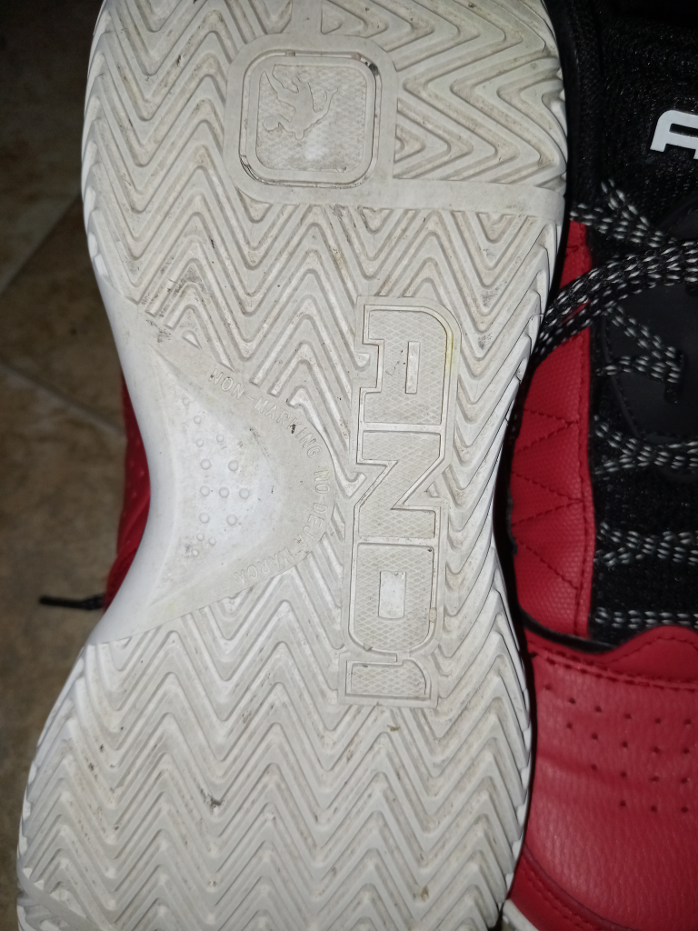AND1 Red & Black Basketball Shoes - Size 10 - photo 3