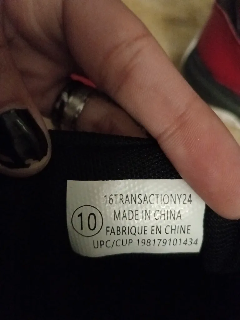 AND1 Red & Black Basketball Shoes - Size 10 image indicator(4)