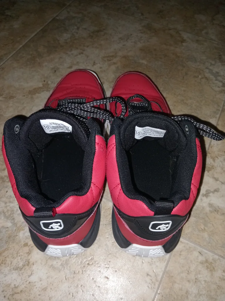 AND1 Red & Black Basketball Shoes - Size 10 image indicator(6)