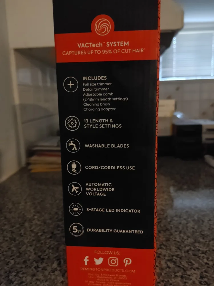 🥕NEW REMINGTON  PERSONAL GROOMER BEARD TRIM image indicator(2)