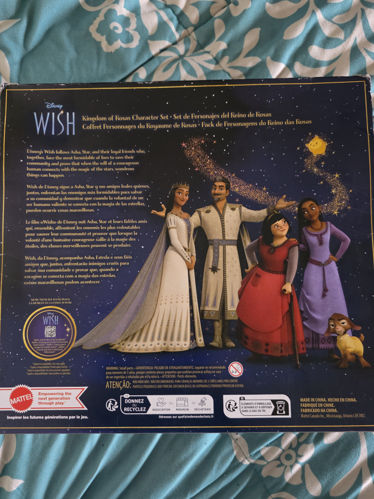 Disney Wish Kingdom of Rosas Character Set - New - photo 2