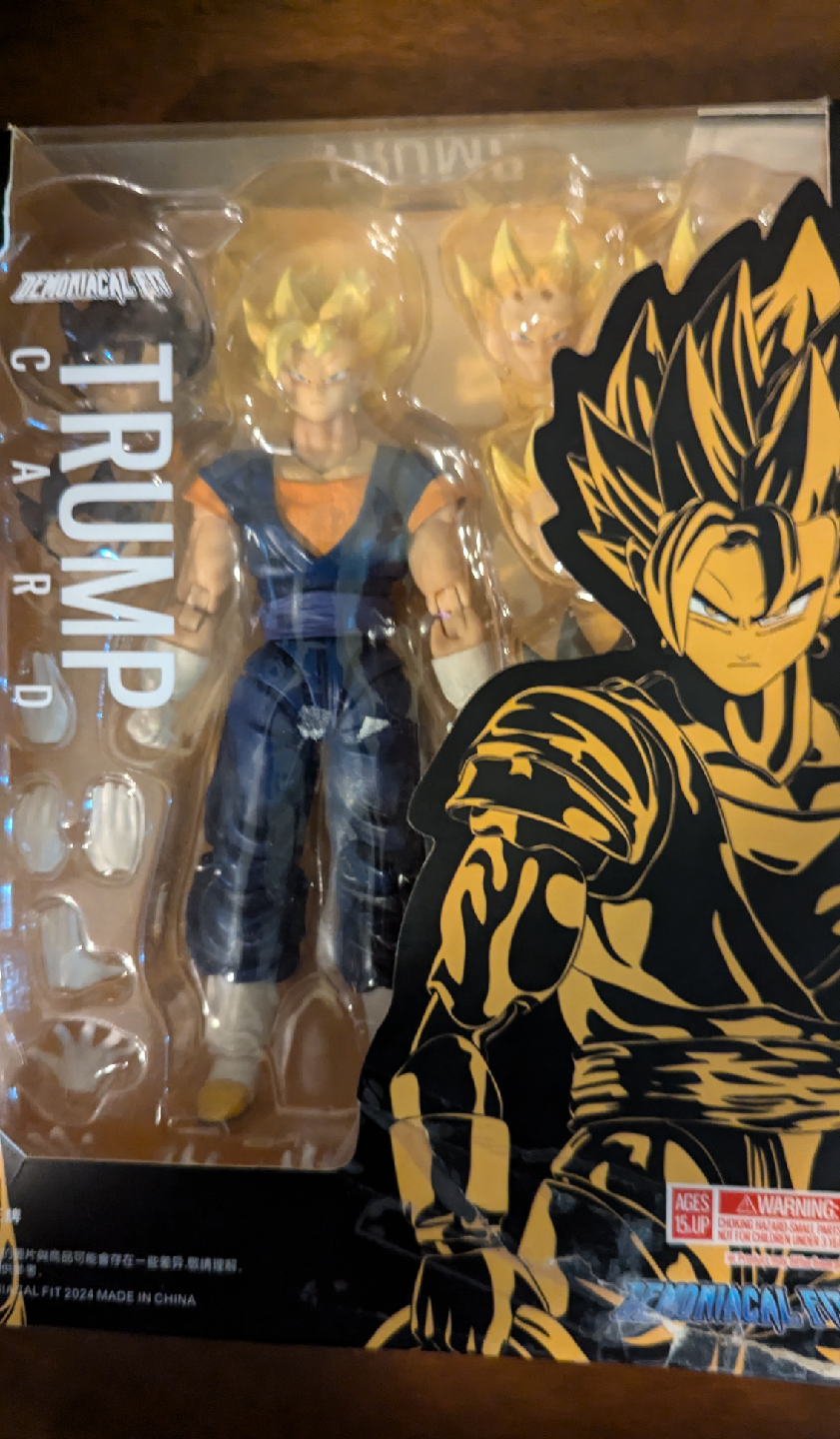 demonical fit trump card vegito. Dragon Ball z Sh figuarts - photo 2