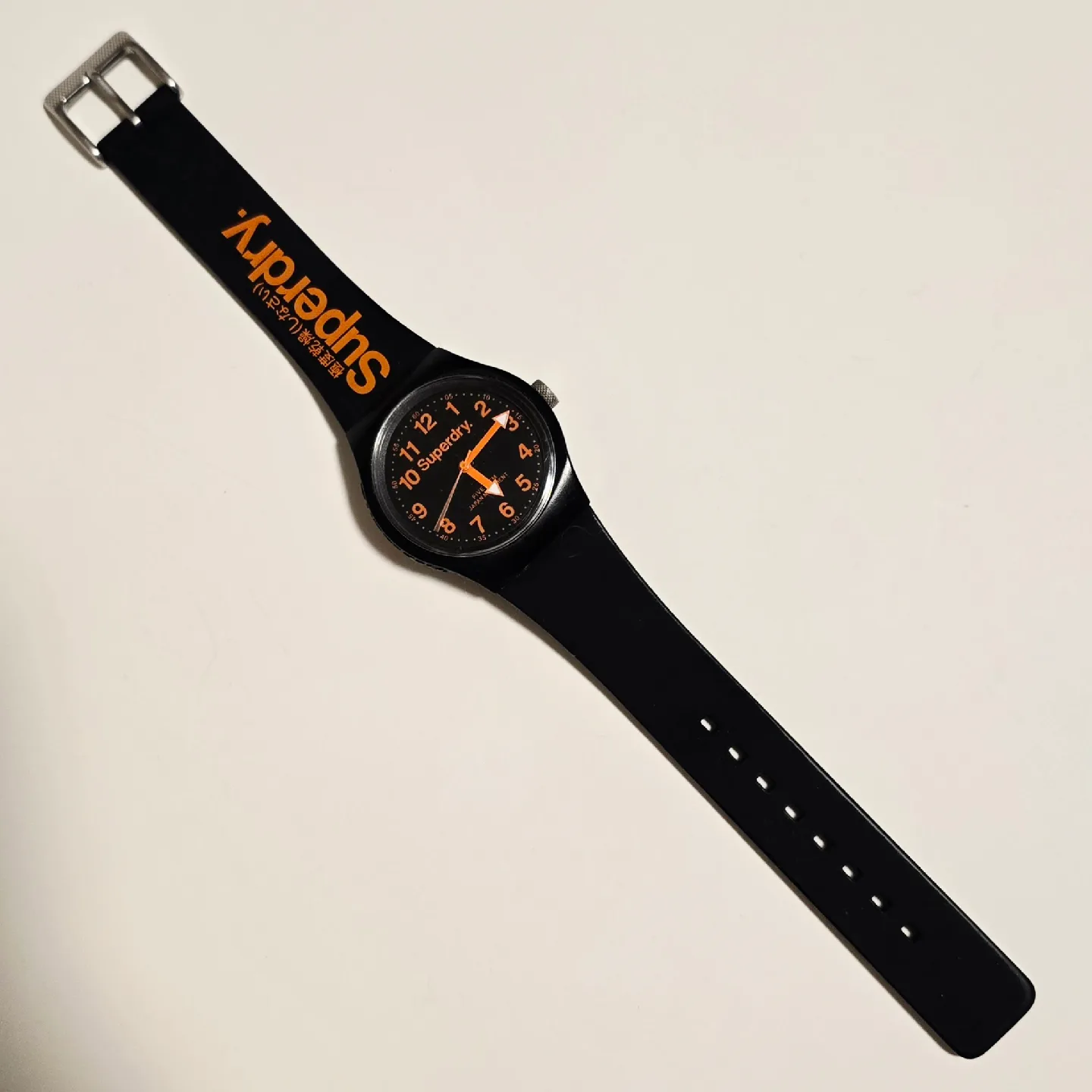 Superdry Black And Orange Watch New battery thumbnail
