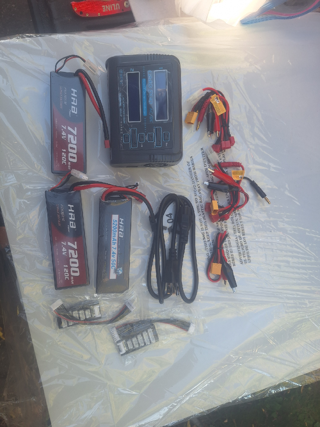 Charger and Batteries