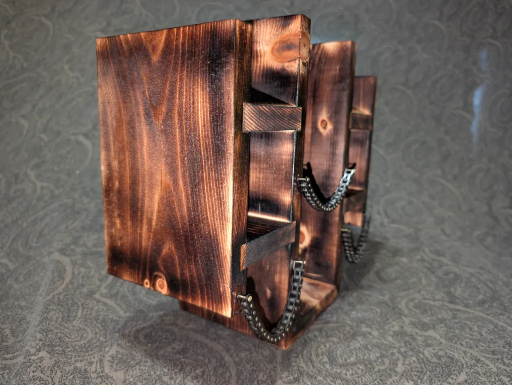 Handcrafted Jack Daniel’s Whiskey Display Stand image indicator(4)