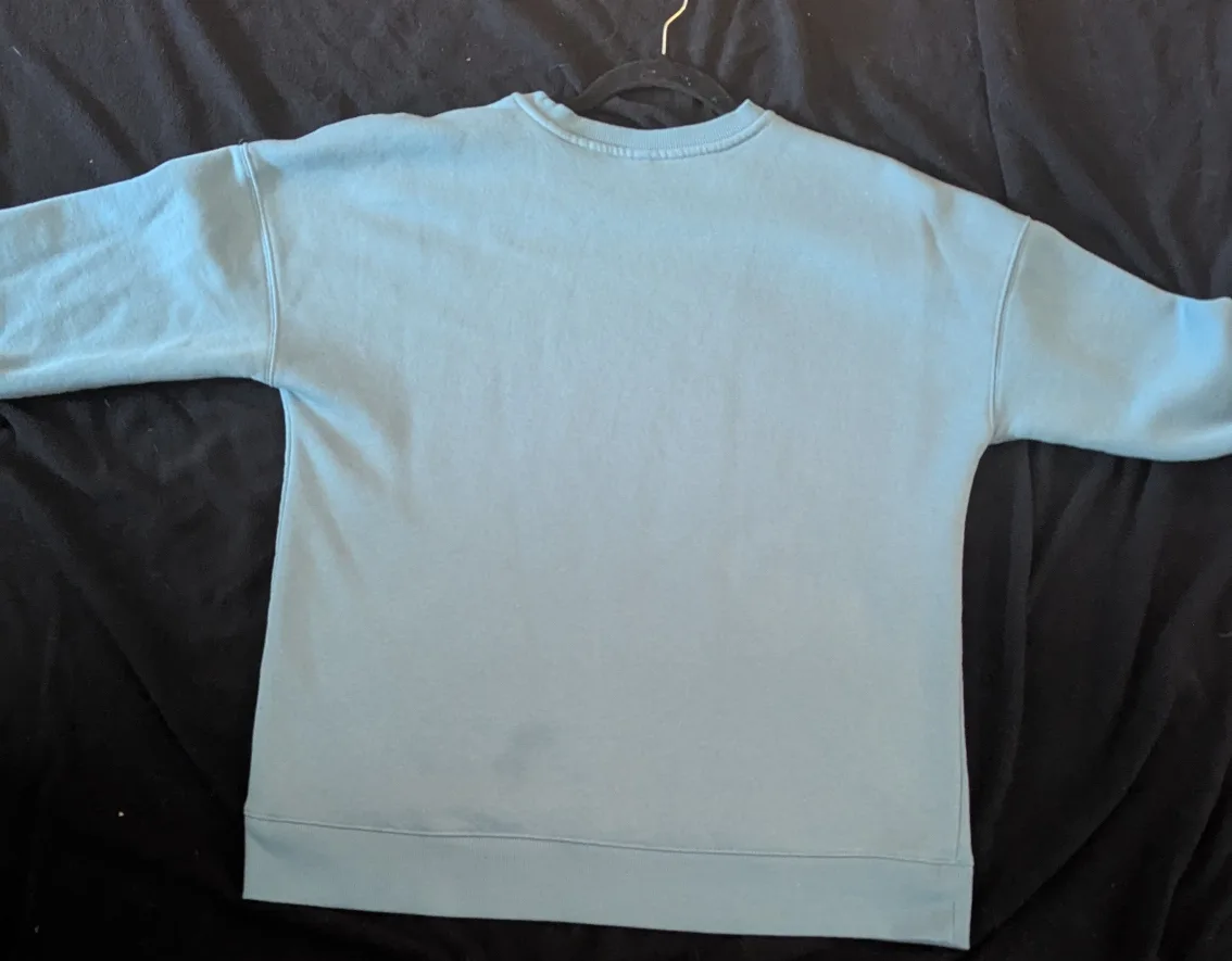 Lazy Pants Blue Crewneck Sweatshirt - Size L image indicator(3)