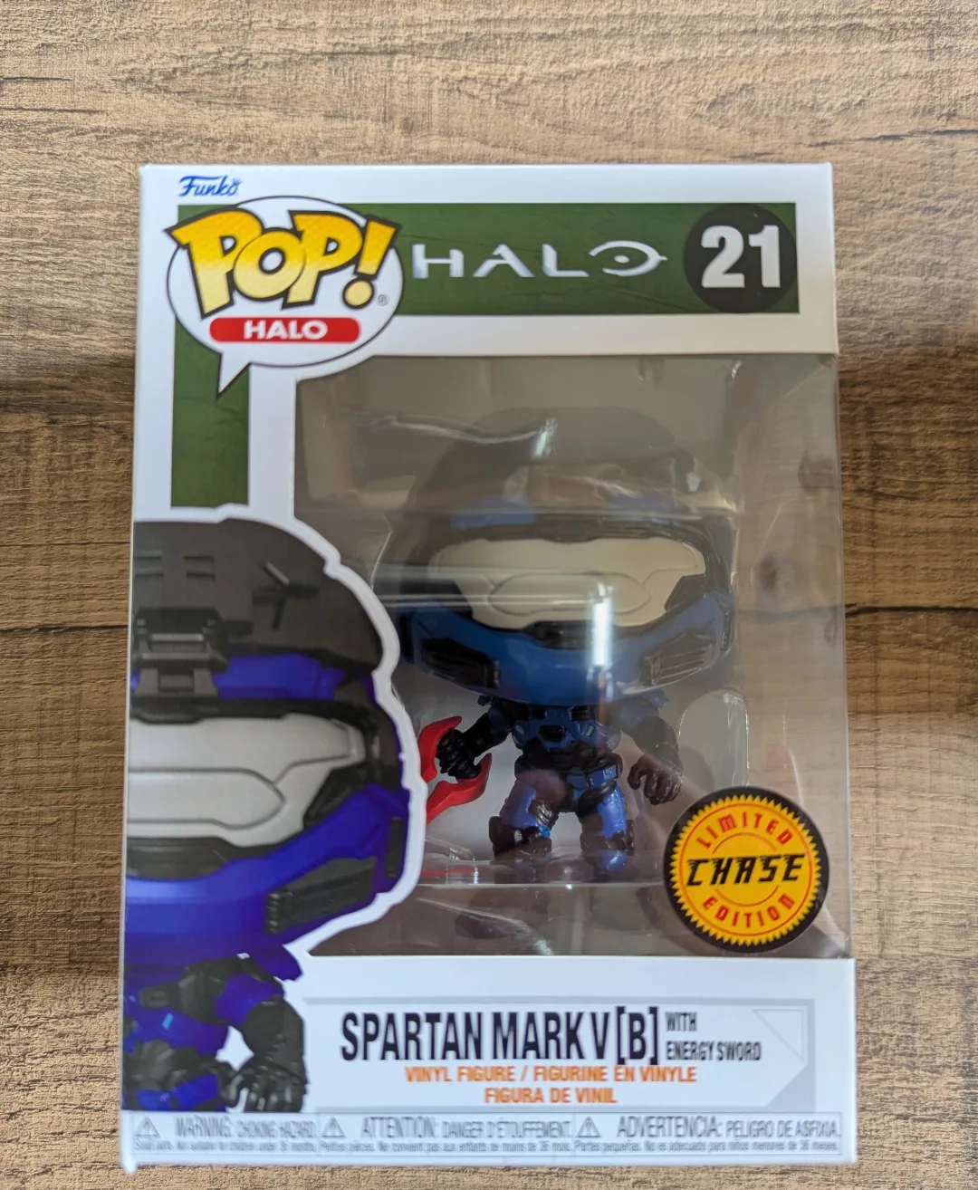 Pop Funko Chase Halo Spartan Mark V thumbnail