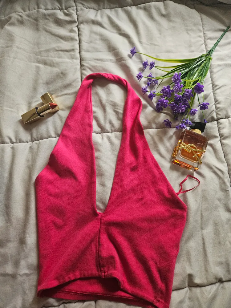 Zara Pink Halter Top - Size M image indicator(2)