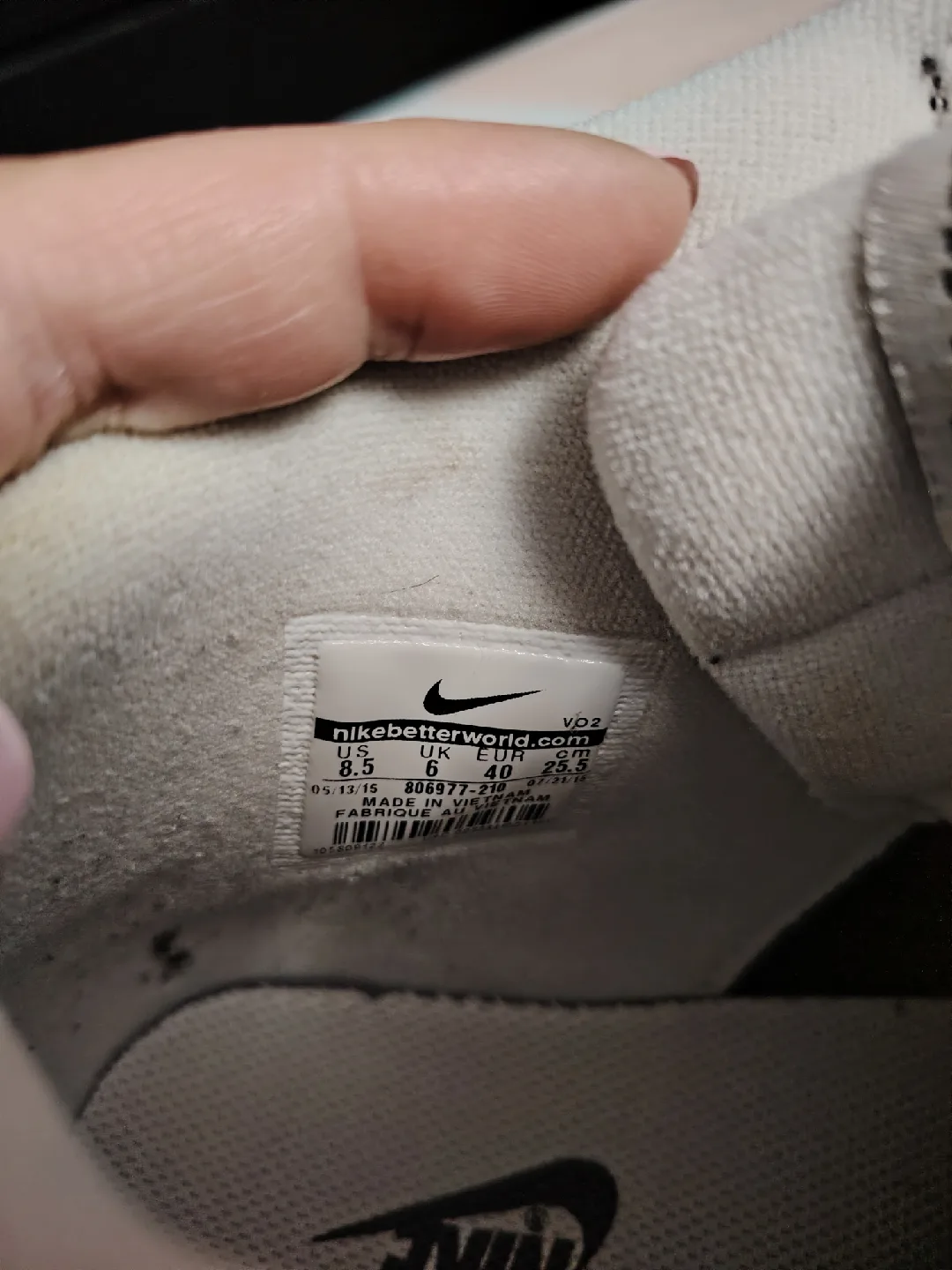 Nike High-Top Sneakers - Grey image indicator(6)
