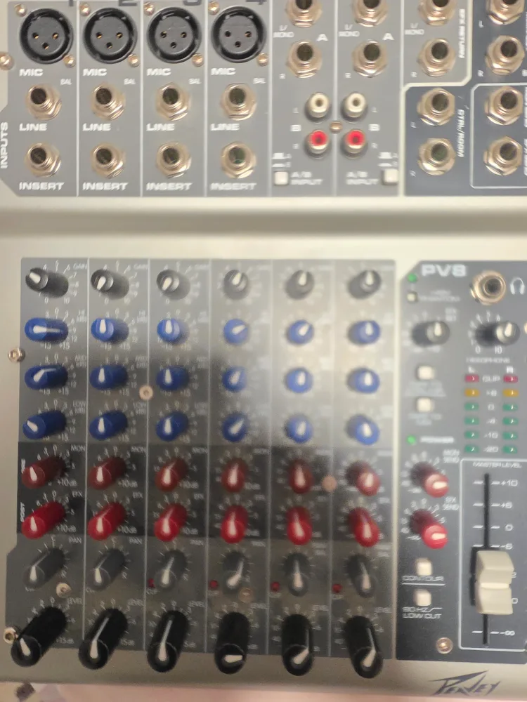 Peavey PV8 Mixer image indicator(3)