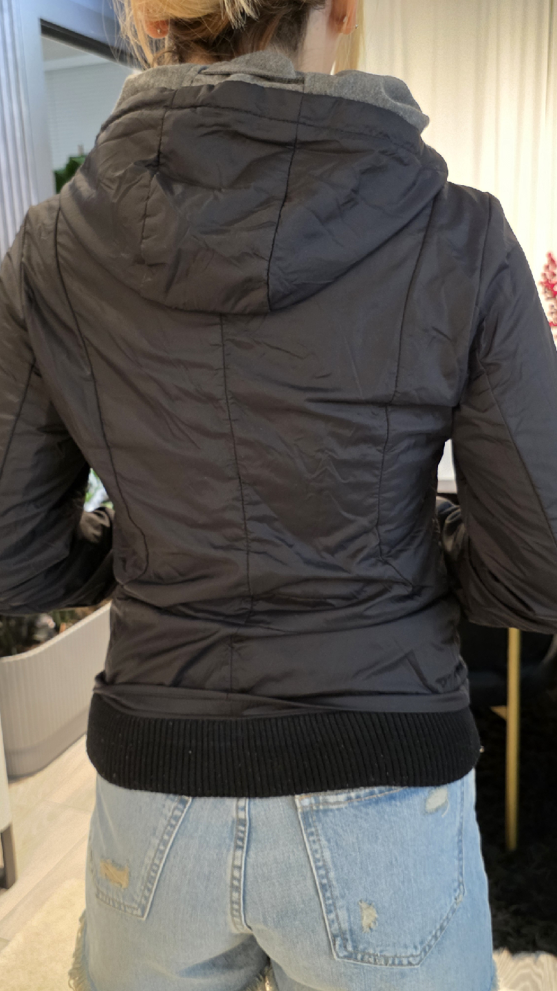 Cassmari Black Hooded Jacket - photo 4
