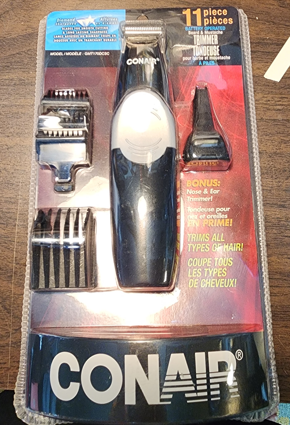Conair 11-Piece Battery Operated Trimmer - New in Box