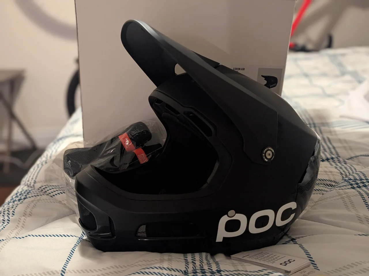 POC Coron Air MIPS Helmet - Uranium Black, Size 55-58 thumbnail