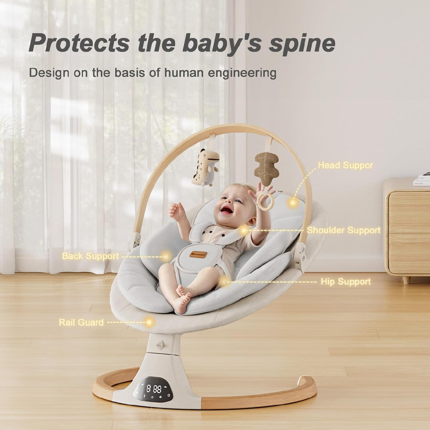 Brand New - Monamii Baby Swing - photo 2