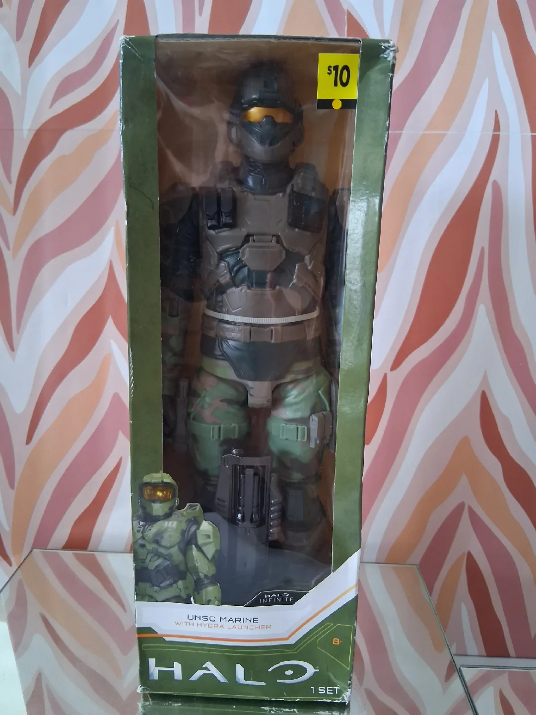 Halo UNSC Marine with Hydra Launcher Figure thumbnail
