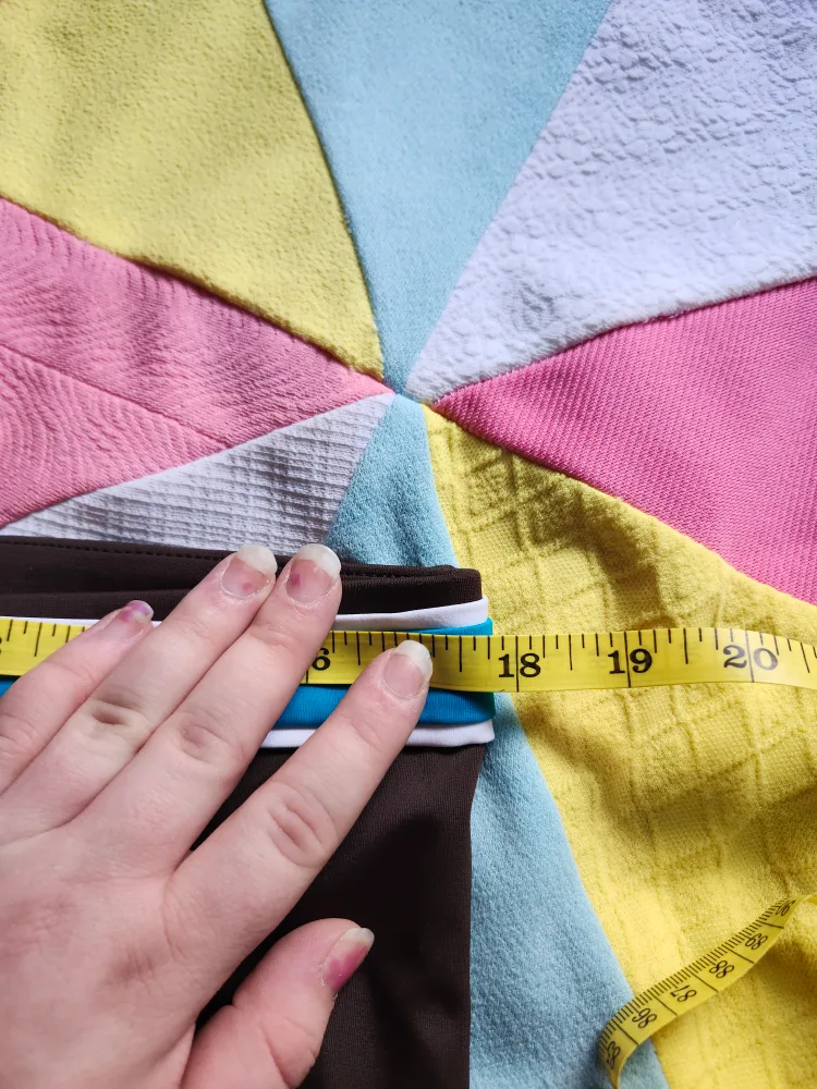 Brown and blue South Point swim shorts image indicator(5)