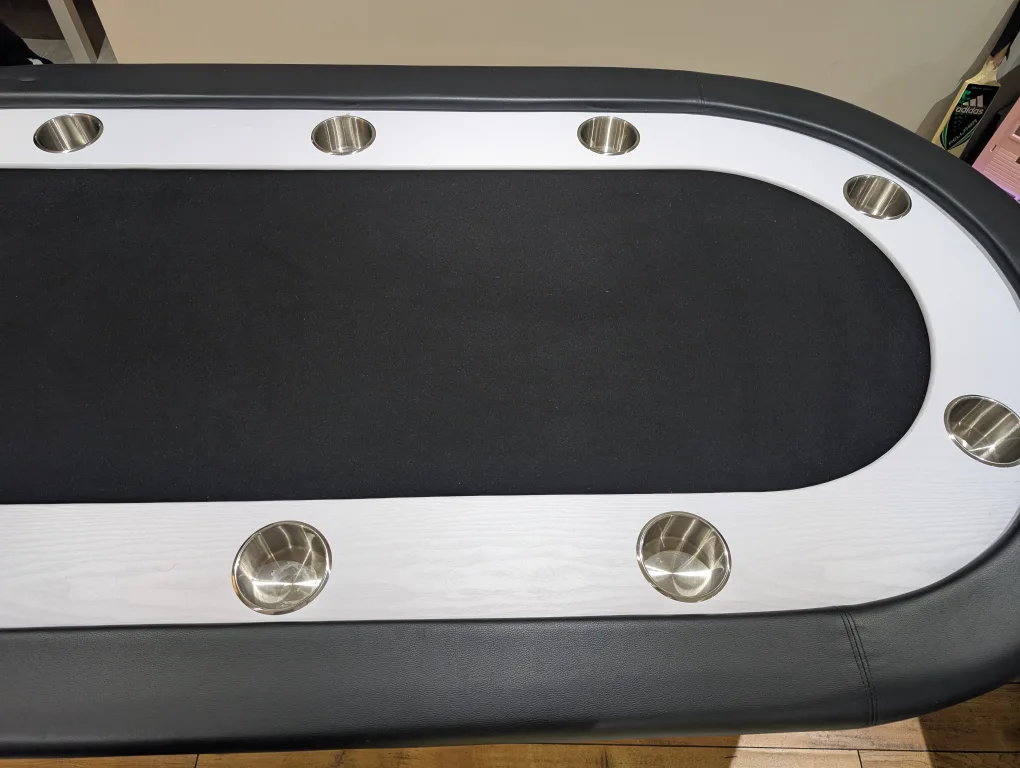 Poker Table with Cup Holders thumbnail