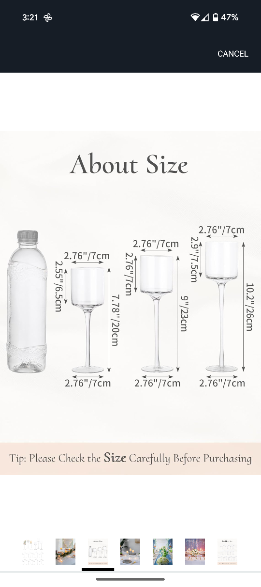 INWEDER Candle Holders, Set of 30 - photo 2