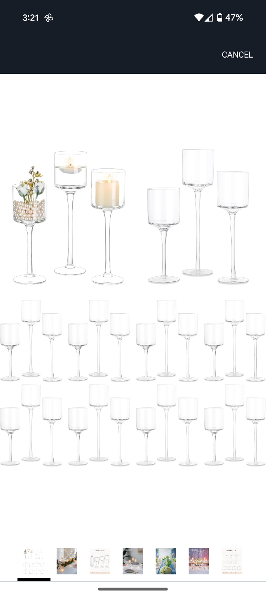 INWEDER Candle Holders, Set of 30 - photo 3