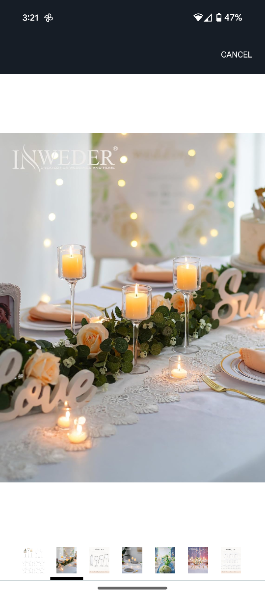 INWEDER Candle Holders, Set of 30 - photo 4