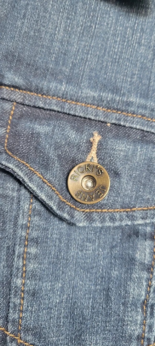 Rickis Jeans Denim Jacket - Size Small image indicator(4)