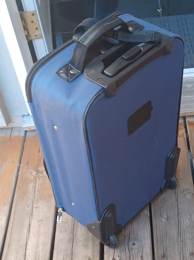 Blue Millennium Wheeled Carry-On Suitcase - photo 2