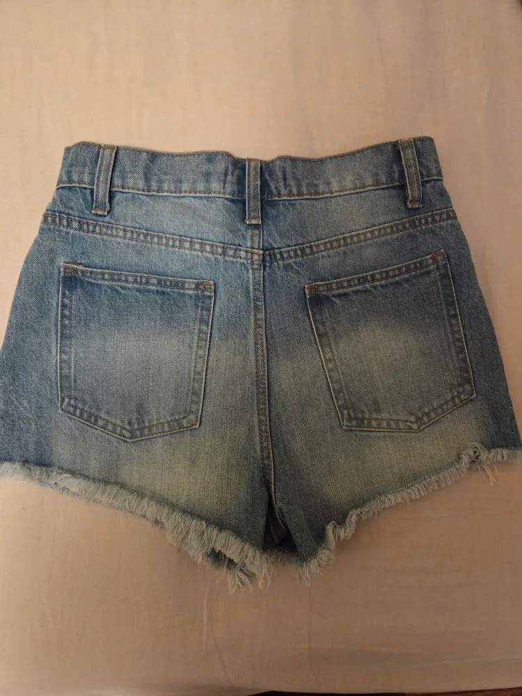 Oak + Fort denim shorts size 26 image indicator(2)