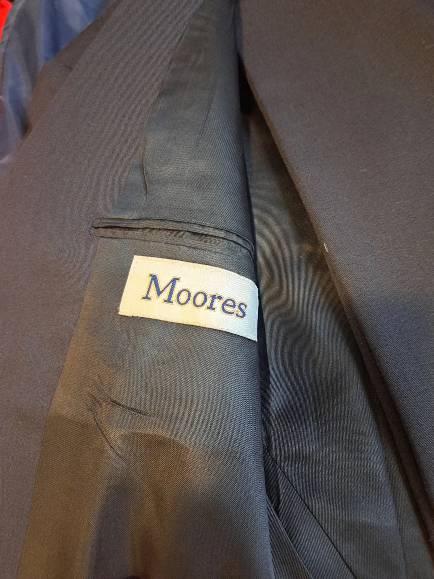 Moores Pronto Uomo Navy Suit - 38 Long, 32 Waist image indicator(2)