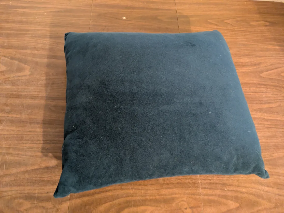 Blue Throw Pillow 🥕 thumbnail