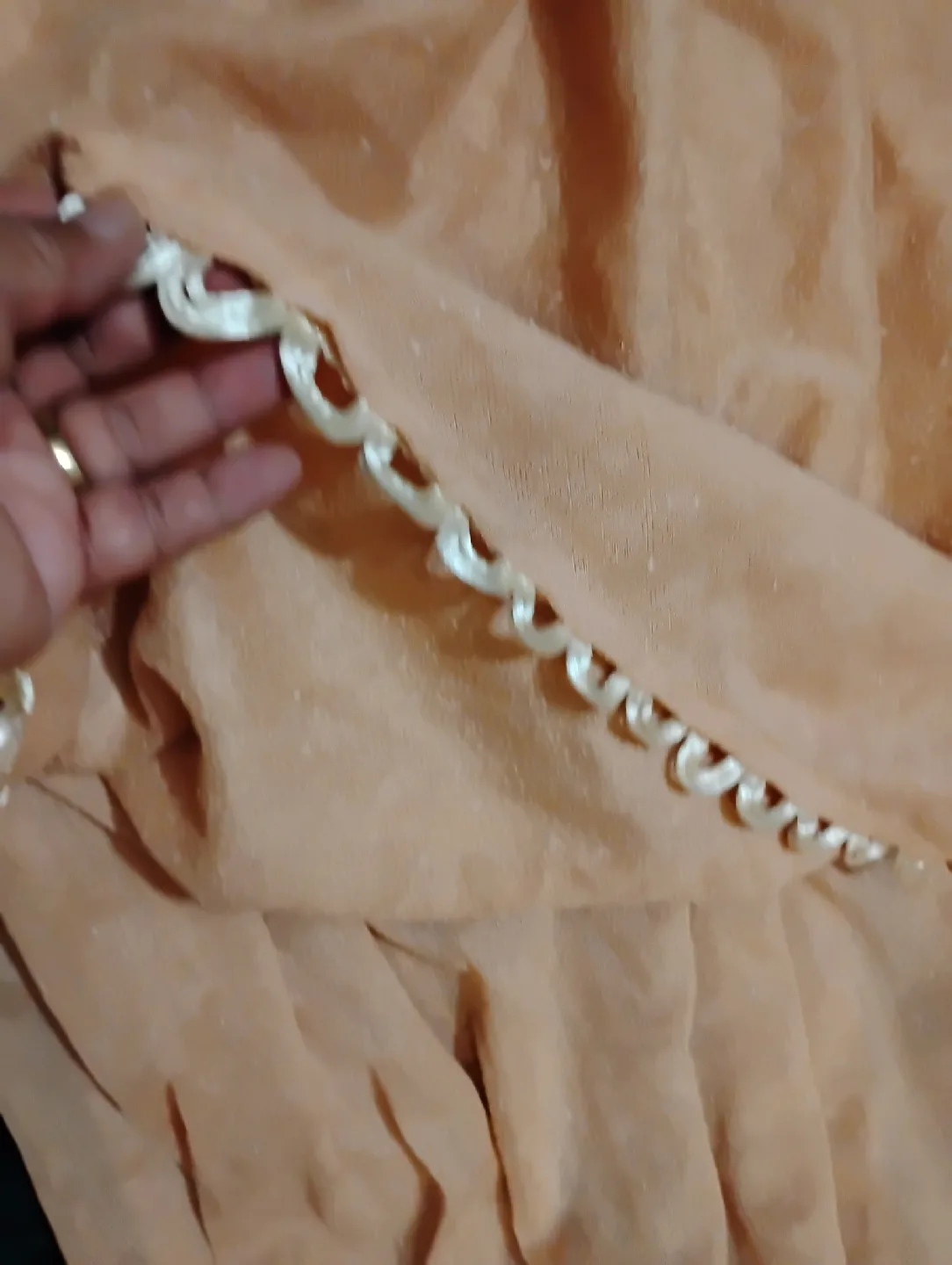 Peach Curtain Set image indicator(6)